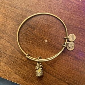 Alex and Ani pineapple bracelet
